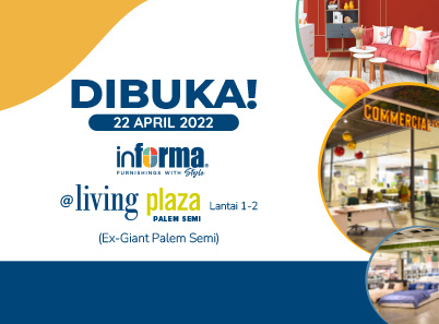 Dibuka! INFORMA Living Plaza Palem Semi