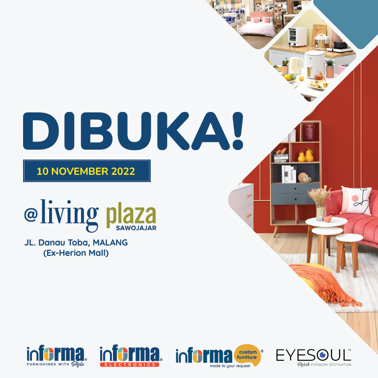 Opening INFORMA Living Plaza Sawojajar