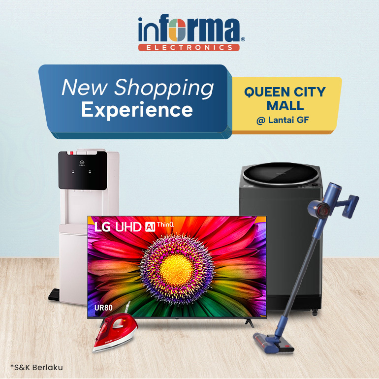 New Shopping Exprience at INFORMA Electronics Queen City Mall